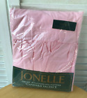 John Lewis Jonelle Double Standard Valance 50% cotton 135cm / 4ft 6ins Pink
