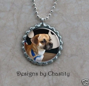Photo Necklace Pendant Charm Personalized Keepsake Custom Pet Memorial Keepsake - Bild 1 von 1