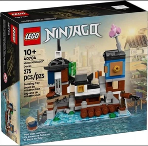 Lego GWP 40704 Micro NINJAGO City Docks - Nuevo y Sellado - Imagen 1 de 2