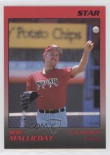 1989 Star Columbus Mudcats Rob Mallicoat #17