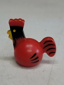 Vintage Little People Red Rooster Farm - Picture 1 of 2