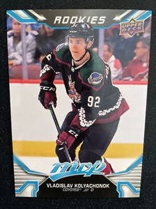 22-23 UD MVP Hockey Rookies 231 Vladislav Kolyachonok