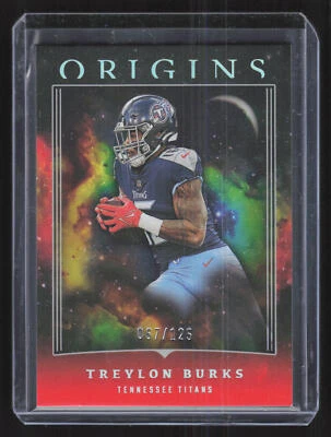 2023 Panini Origins #96 Treylon Burks Red #'d /125 - Image 1 of 2