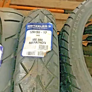 PNEUMATICO 120/90 -17 64S MARATHON ME 880 FRONT METZELER DOT 4618 - Foto 1 di 2