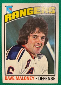 1976-77 Topps Dave Maloney #181 New York Rangers NM/MT++ Rookie - Picture 1 of 2