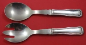 Old Danish by Georg Jensen Sterling Silver Salad Serving Set 2pc WS Orig 7 3/4" - Picture 1 of 2