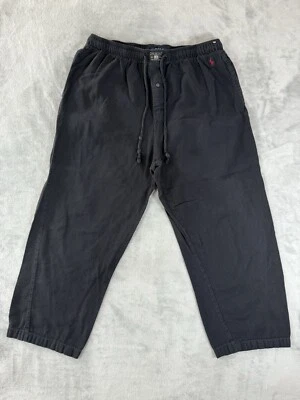 Pantalones deportivos Polo Ralph Lauren grandes negros cortos para hombre Foto 1 de 4