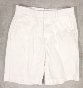 Pantalones Cortos Chinos Roundtree Yorke Informales Para Hombre Frente Plano Blancos - Imagen 1 de 11