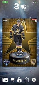Topps Skate Digital Card Max Pacioretty Gold All Star Puck CC25