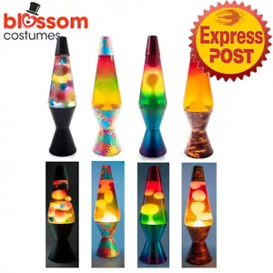 NG8 Diamond Glitter Motion 36cm Magma Lava Lamp Night Light Office Bedside Decor - Picture 1 of 16