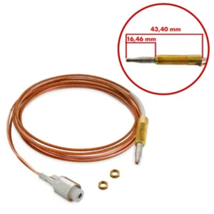 Termocoppia 120 cm per piano cottura cucina a gas con dadi attacco a magnete - Foto 1 di 1