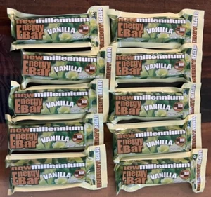10 Meal Pack of Emergency Camping Survival MRE Food Energy Bar Rations Vanilla - Picture 1 of 2