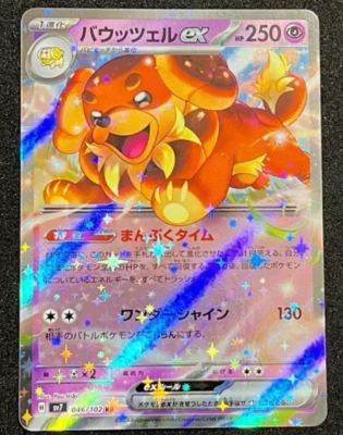 Dachsbun ex RR 046/102 SV7 Stellar Miracle - Pokemon Card Japanese - Image 1 of 2