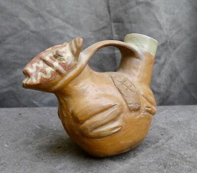 Very Nice Ceremonial Pottery Vessel In The Shape Of A Lama, Chimu, Peru • 380£
