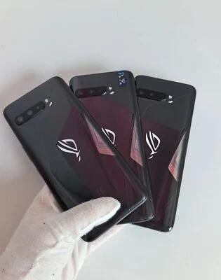 ASUS ROG Phone 3 Android Unlocked 5G Google 16+512GB Gaming phone Grade A+ black - Image 1 of 4