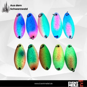 2,5g Spoon für Forelle - Forelle Köder, UV Blinker, Trout, Spoon - Bild 1 von 4