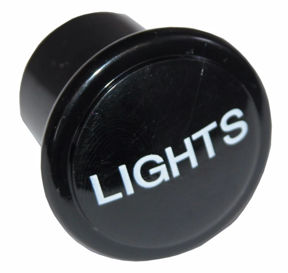 适用于吉普 CJ2A CJ3A CJ3B CJ5 CJ6 46-71 灯车头灯 Knob 17234.02 — 第 1/1 张图片