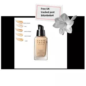 Avon True Colour Flawless Liquid Foundation SPF15 Full coverage Smooth texture - Picture 1 of 4