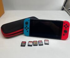 Nintendo Switch Handheld HAC-001 with 5 Games (PRM014705)