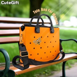 Waterproof Shoulder Tote Bag Women Large Handbag Casual Beach Storage Fit - Picture 1 of 31