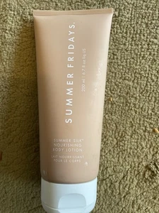 Summer Fridays Summer Silk Nourishing Body Lotion 6.7 fl oz 90% FULL - Picture 1 of 2