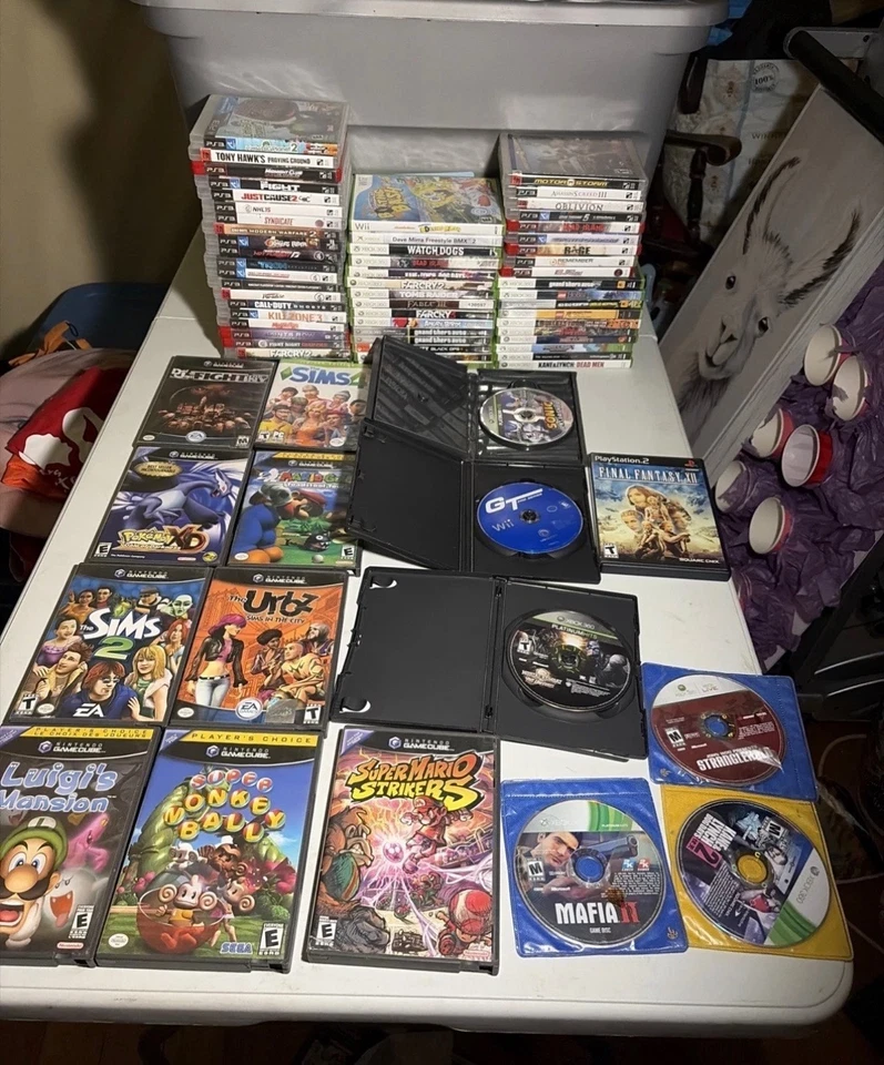 Bulk Xbox 360, Ps3, Game Cube, Ps2, Xbox Original, And Wii Games Custom Orders - Image 1 of 1