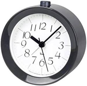 Lemnos ALARM CLOCK Alarm Clock Gray WR09-14 GY Table Clock F/S w/Tracking# Japan - Picture 1 of 3