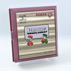 LCD JUNK MARIO BROS POKKA Ver. Game Watch Console MW-56 Nintendo 3644 JAPAN