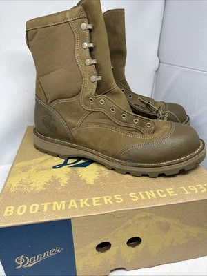 NUEVAS Botas Danner Para Hombres 15 Marrón 15670X USMC Rata Clima Caliente Militar FT Vibram Foto 1 de 4
