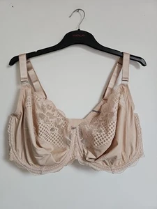 Fantasie Reflect Side Support Nude Floral Lace Bra Size 42G - Picture 1 of 7