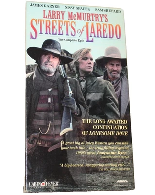 Streets Of Laredo VHS l996 James Garner Sissy Spacek Sam Shepard Complete - Image 1 of 3