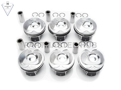 Conjunto de pistón Land Rover 2014-2020 con anillos 6 piezas +0,25 mm - AJ126 3,0 L V6 S/C Foto 1 de 2