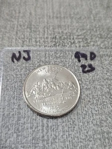 1999 D Washington Quarter State New Jersey NJ Uncirculated Listing 23 - Picture 1 of 3