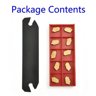 Useful Carbide insert Set Thread Tools 110mm Cut-Off Cutting GTN-3 SP300 - Image 1 of 4