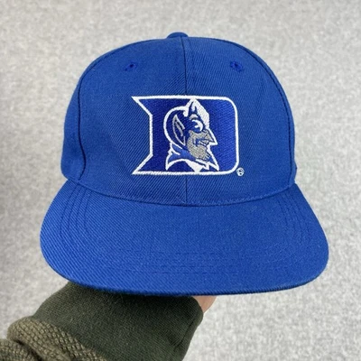 VTG Duke Blue Devils Sports Specialties Big Face Hat Snapback Wool Blend Rare - Image 1 of 4
