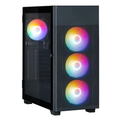 ATX Semi-Tower Gehäuse Zalman S5 NEO BLACK Schwarz - Bild 1 von 4