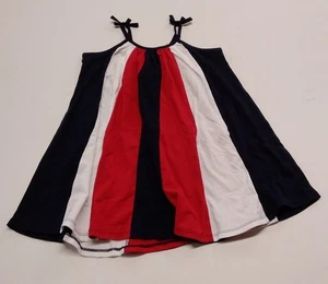 The Childrens Place Tri-Color Tank Top (Red/Blue/White, Size 4T) - Picture 1 of 2