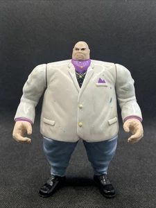 Spider-Man The Animated Series KINGPIN 1994 ToyBiz 5" Figure Grab & Smash Action - Foto 1 di 4