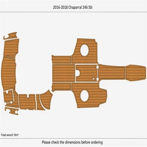 2016-2019 Chaparral 246 SSI Cockpit Swim platform 1/4"6mm EVA foam faux floor - Picture 1 of 19