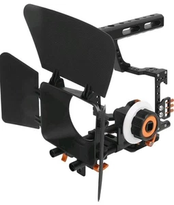 Kamera Cage Rig Kit für GH4, auch kompatibel mit Sony A7S/A7/A7R/A7RII/A7SII - Bild 1 von 9
