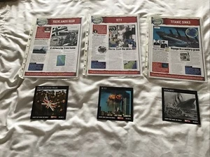 Events That Shook The World  - PROMO DVD,s  x 3 And A4 Cards - FREE UK P&P - Picture 1 of 3