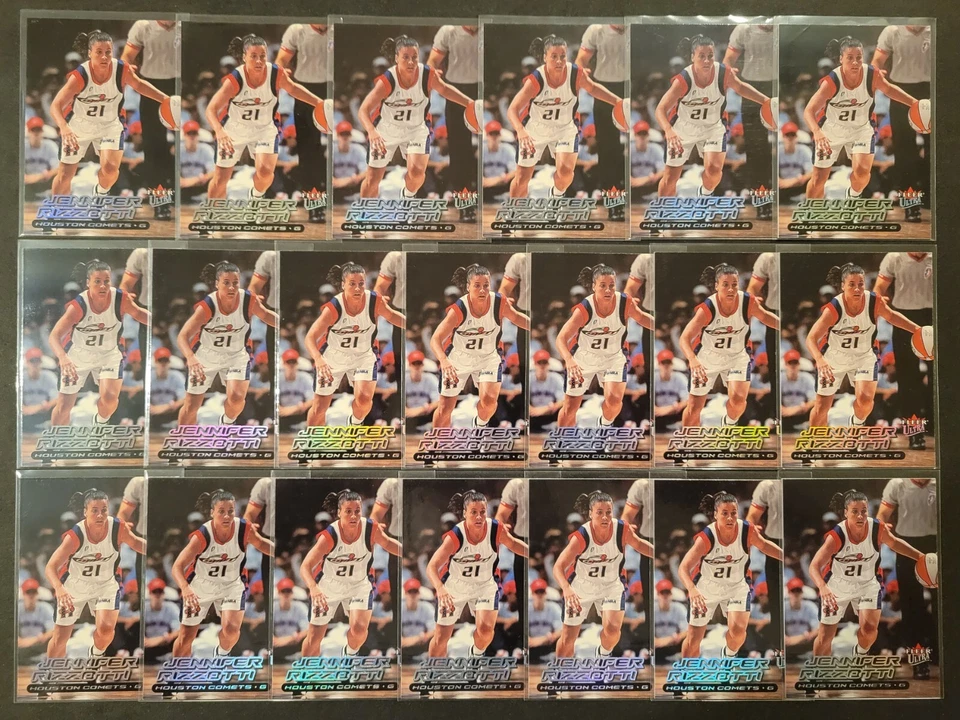 Lot of 20 JENNIFER RIZZOTTI 00 Fleer Ultra WNBA Basketball Rookie Cards WBK1144 - Image 1 of 1