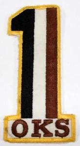 Vintage OKS 1 Embroidered Patch - Picture 1 of 3