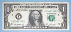 April 9, 1950 Birthday Note $1 One Dollar Bill F 00491950 B ( 4 - 9 - 1950 )