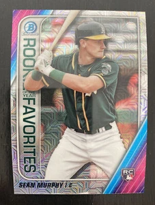 2020 Bowman Chrome Rookie Of The Year Favorites #ROYF-SM Sean Murphy Mojo - Picture 1 of 2