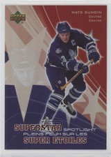 2005-06 Upper Deck McDonald's Superstar Spotlight Mats Sundin #SS3 HOF