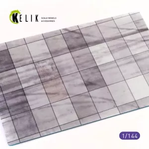 Baubeton Start- und Landebahnsockel - Acryl 3 mm 280 x 180 mm KeliK KS14401 Maßstab 1:144 - Bild 1 von 4