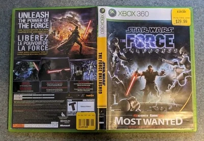 Star Wars: The Force Unleashed (Microsoft Xbox 360, 2008) - CIB, Tested, VG - Image 1 of 3
