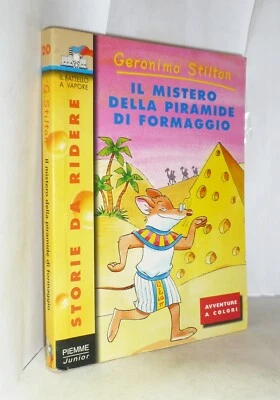 Geronimo Stilton (Histoires À Rire) N. 20 Le Mystère De La Pyramide De Fromage - Photo 1/3