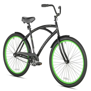 26" Mens Cruiser Bike Classic Design Aluminum Frame Kickstand Coaster Brakes - Picture 1 of 12